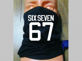 Six Seven 67 - univerz&aacute;lna elastick&aacute; multifunkčn&aacute; &scaron;atka vhodn&aacute; na turistiku pre chladenie krku v hor&uacute;com počas&iacute; (použiteľn&aacute; ako r&uacute;&scaron;ko )